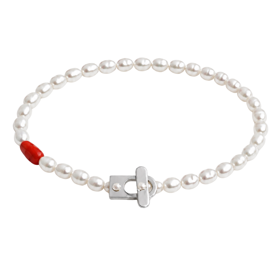 Coral Pearl Bileklik