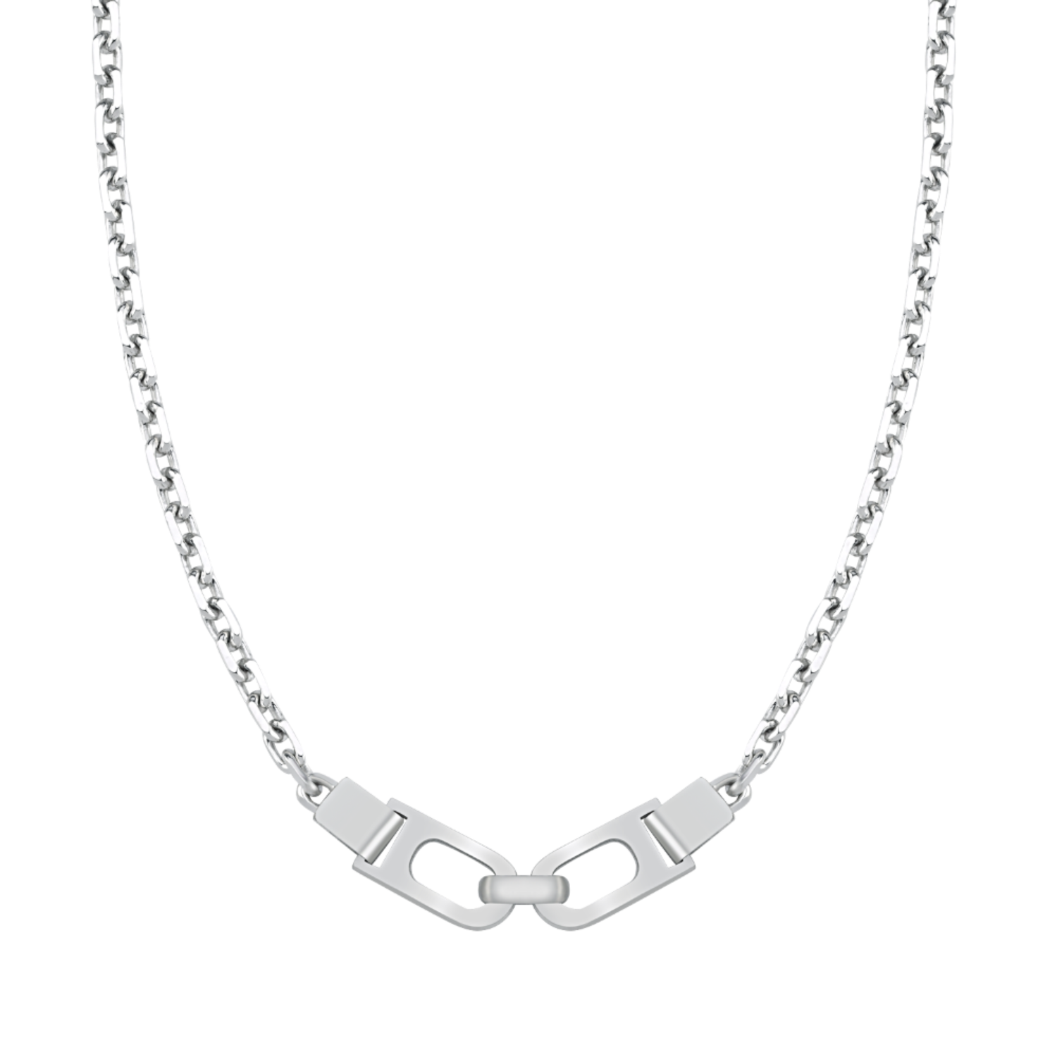 Clamp Kolye, 925 Ayar Gümüş